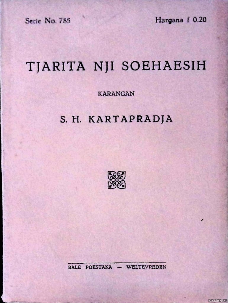 Kartapradja, S.H. - Tjarita nji soehaesih: Karangan