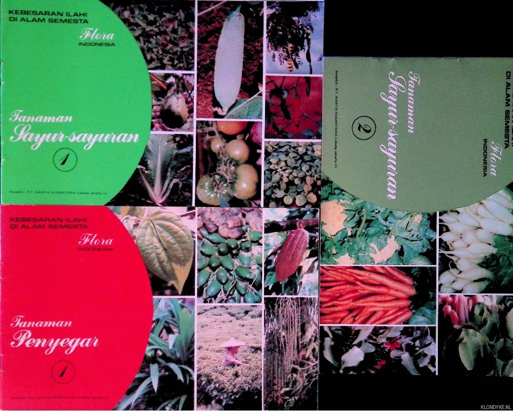 Maradjo, Marah (Penyusun Utama) - Tanaman Sayur-sayuran 1; Tanaman Sayur-sayuran 2; Tanaman Penyegar 1 (3 volumes)