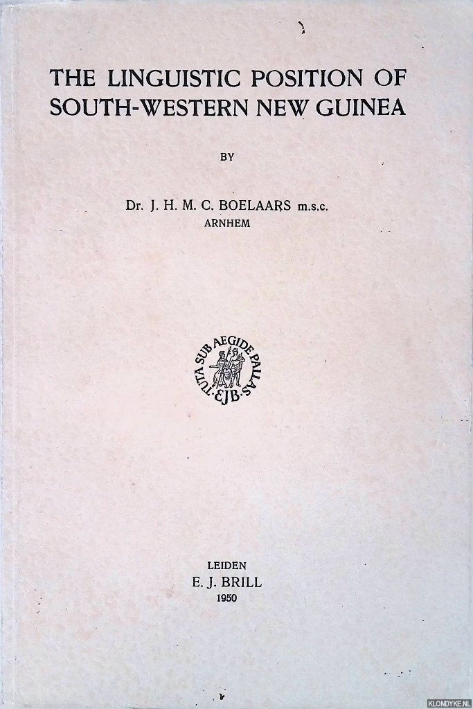 Boelaars, Dr. J.H.M.C. - The linguistic position of South-Western New Guinea