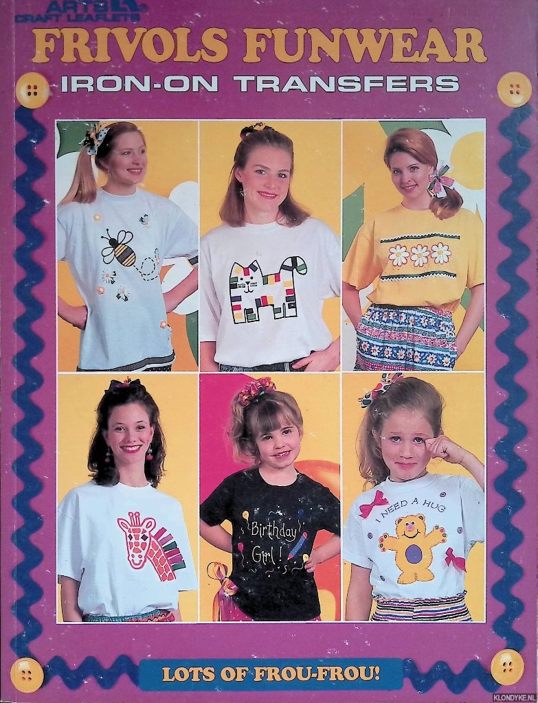 Various - Frivols Funwear: Iron-On Transfers