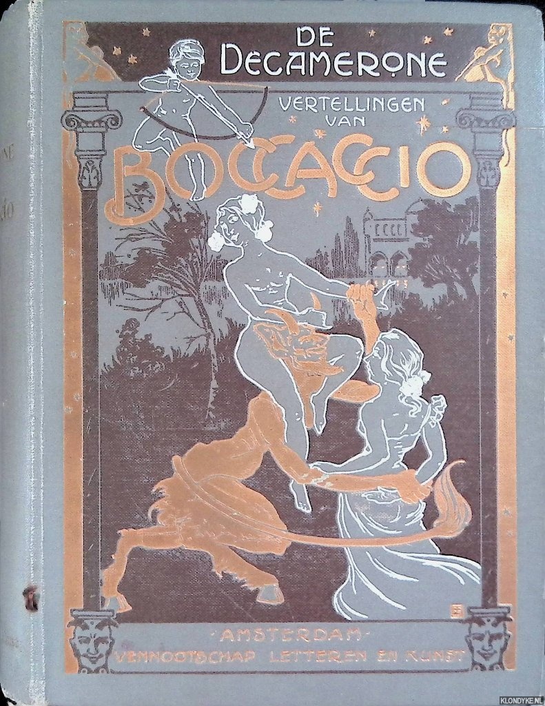 Boccaccio, Giovanni (vertellingen van) - De Decamerone - complete, gellustreerde uitgave