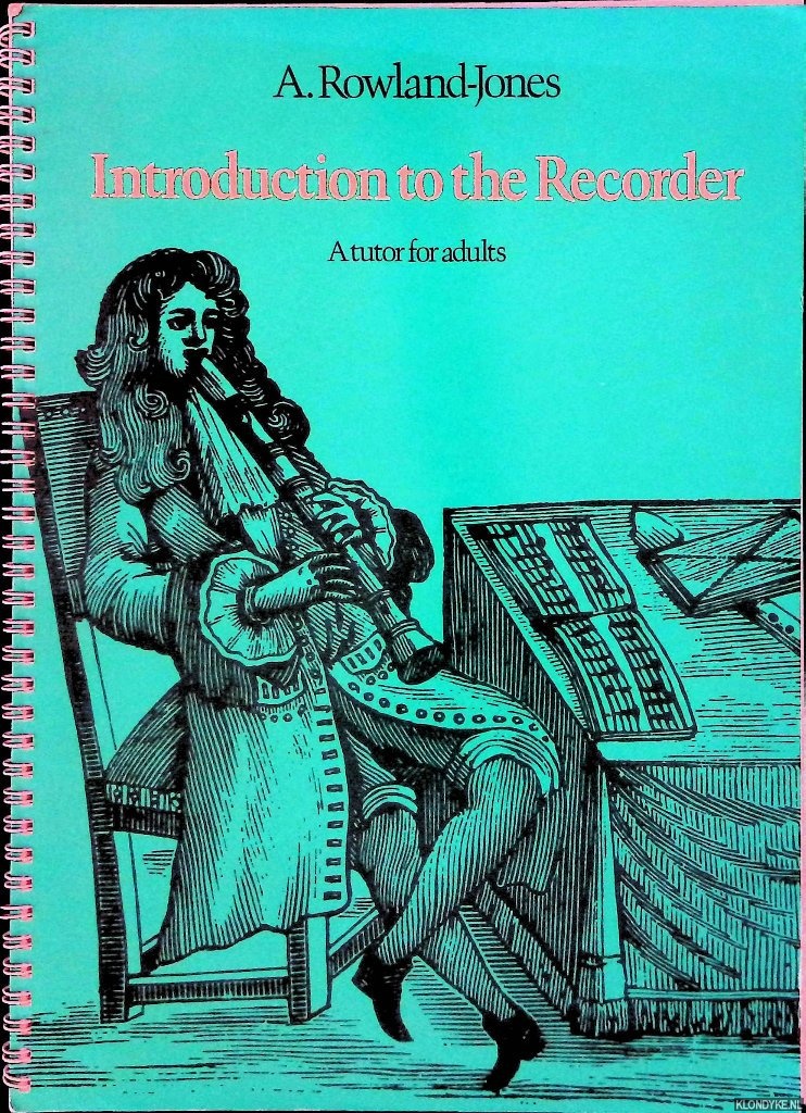 Rowland-Jones, Anthony - Introduction to the Recorder