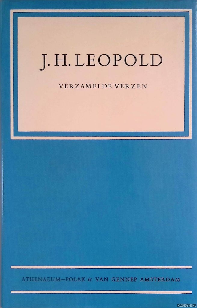 Leopold, J.H. - Verzamelde verzen