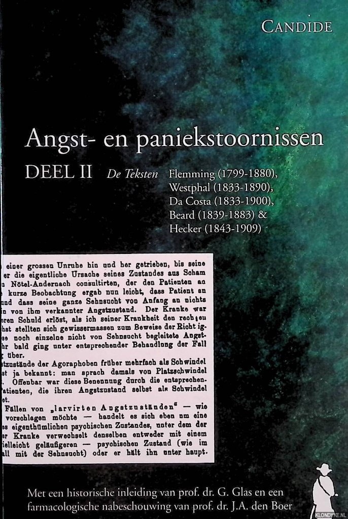 Flemming, C.F. - Angst- en paniekstoornissen II: De teksten Flemming (1799-1880); Westphal (1833-1890); Da Costa (1833-1900); Beard (1839-1883); Hecker (1843-1909)