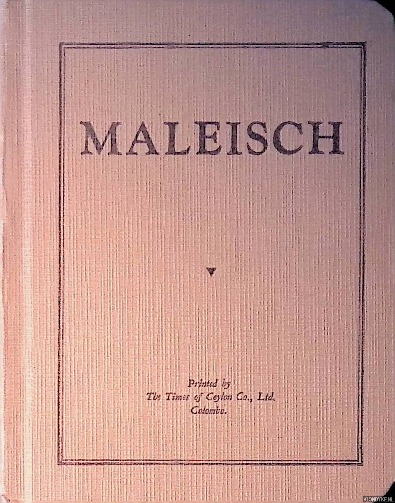 Diverse auteurs - Maleisch