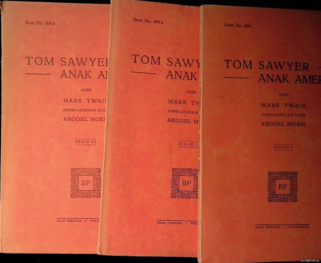 Twain, Mark - Tom Sawyer anak Amerika (3 volumes)