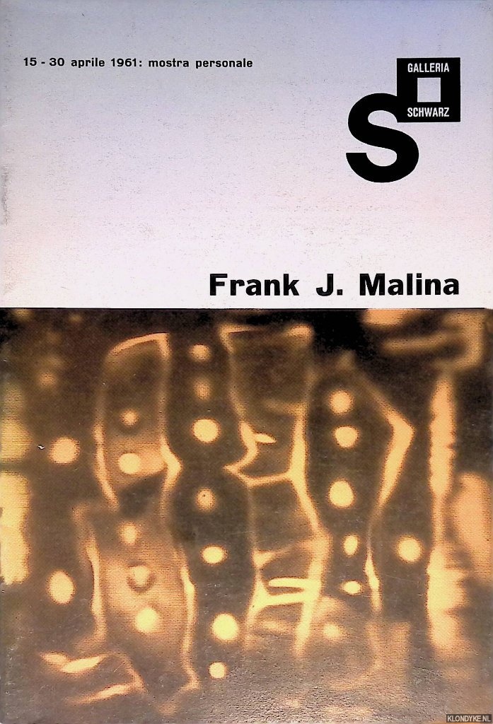 Cassou, Jean - Frank J. Malina: Mostra personale