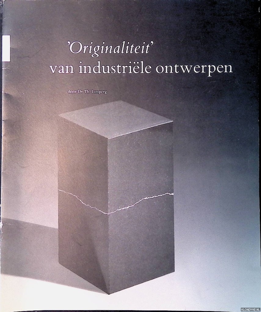 Limperg, Dr. Th. - 'Originaliteit' van industrile ontwerpen