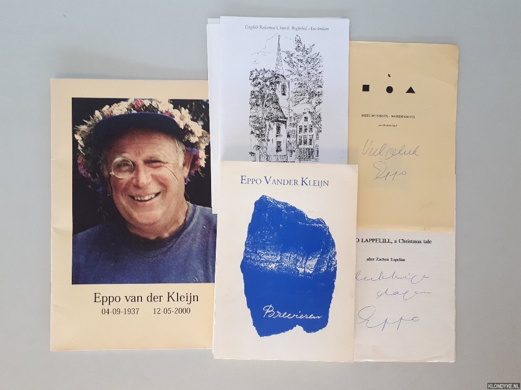 Kleijn, Eppo Vander - Eppo Vander Kleijn: brevieren *met twee GESIGNEERDE publicaties*