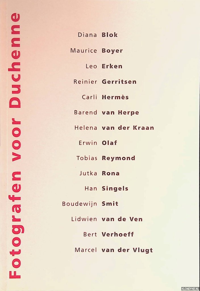 Hendriks, Ron & Herman Hoeneveld - Fotografen voor Duchenne