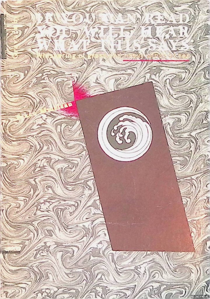 Mmeleau, Rikvo - Als je kan lezen hoor je wat er staat: gefluister van gras en hevige wind op zee / If uou can read you will hear what this says: whispering of grass and heavy winds at sea