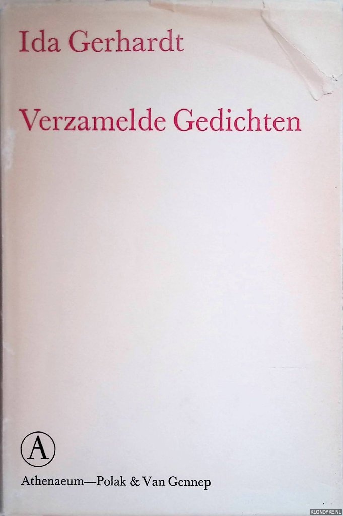 Gerhardt, Ida - Verzamelde gedichten