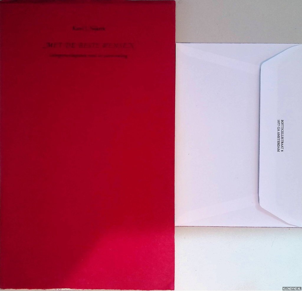 Nijkerk, Karel J. - Met de beste wensen: gelegenheidsgrafiek rond de jaarwisseling *met GESIGNEERDE brief*