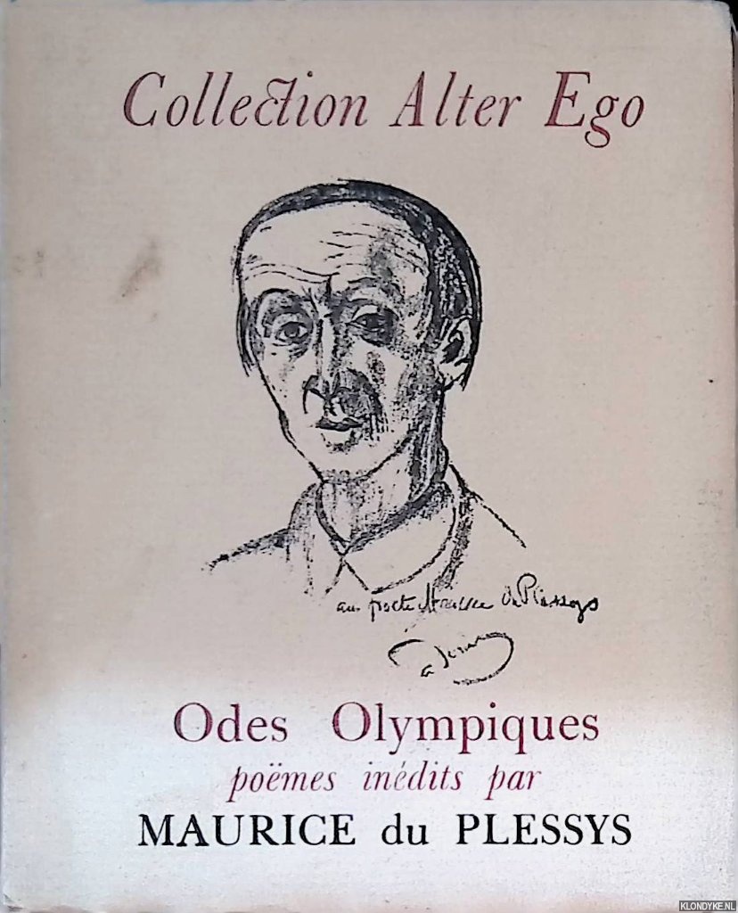 Plessys, Maurice du - Odes olympiques: Pomes indits