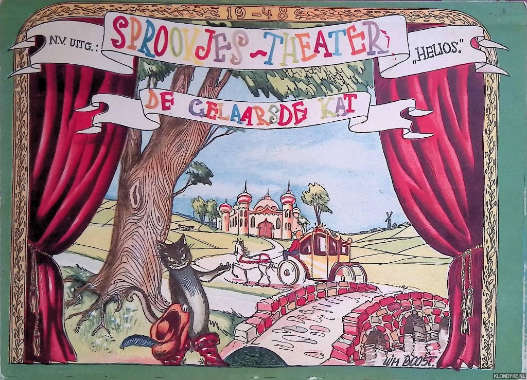 Boost, Wim (illustrator) - Sprookjes-theater: de gelaarsde kat