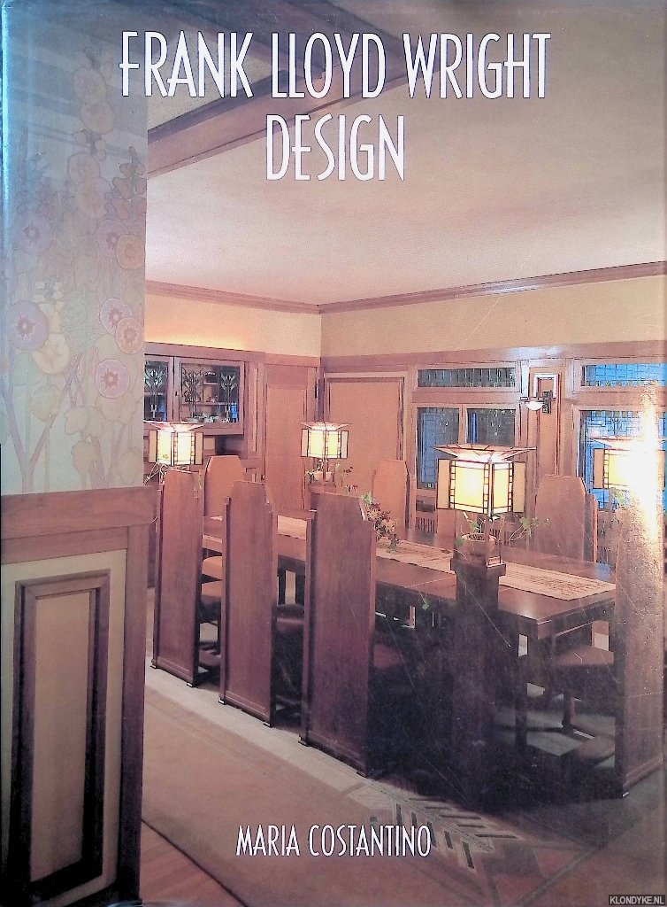 Costantino, Maria - Frank Lloyd Wright design
