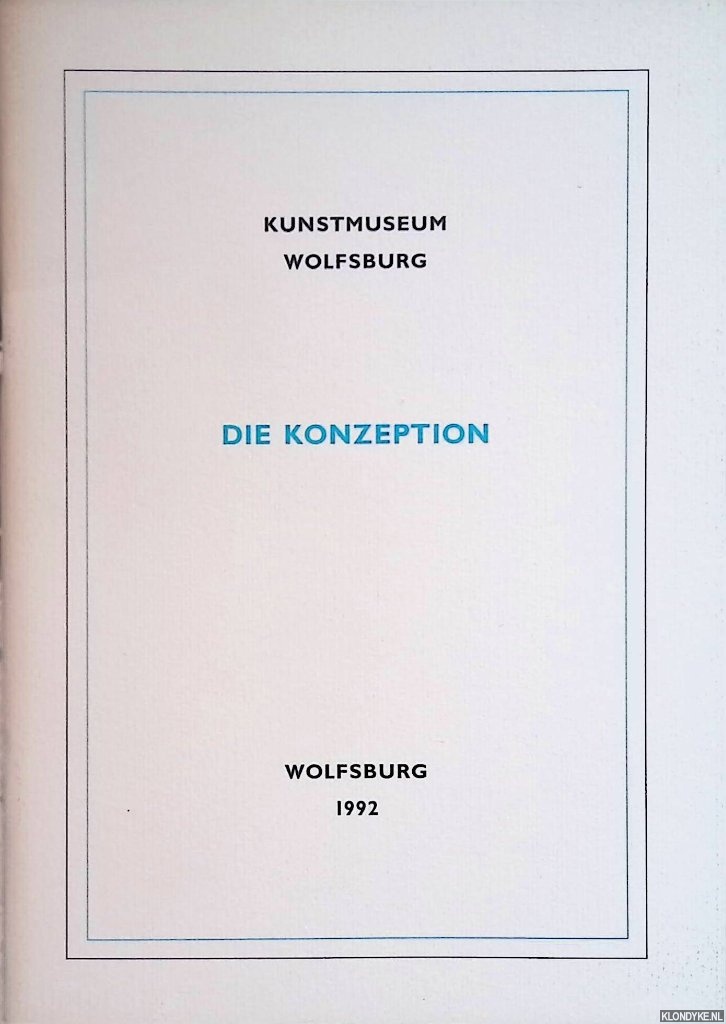 Tuyl, Gijs van - Die Konzeption
