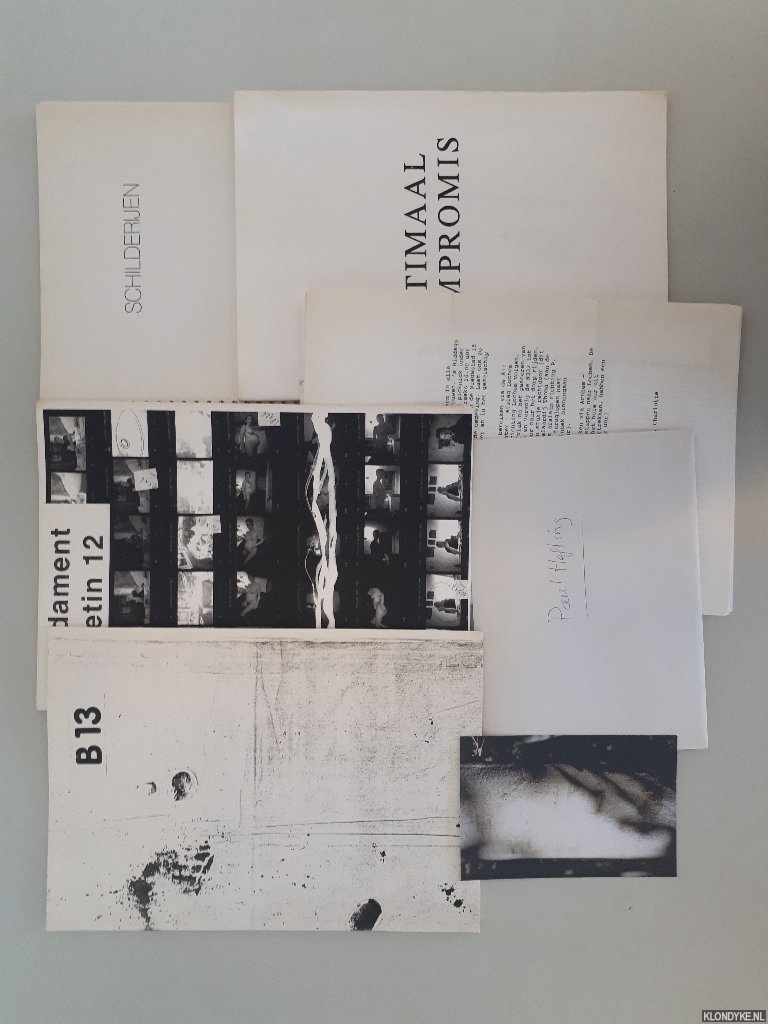 Hefting, Paul & Sipke Huismans - Harm van der Wal: schilderijen *GESIGNEERD* + extra's