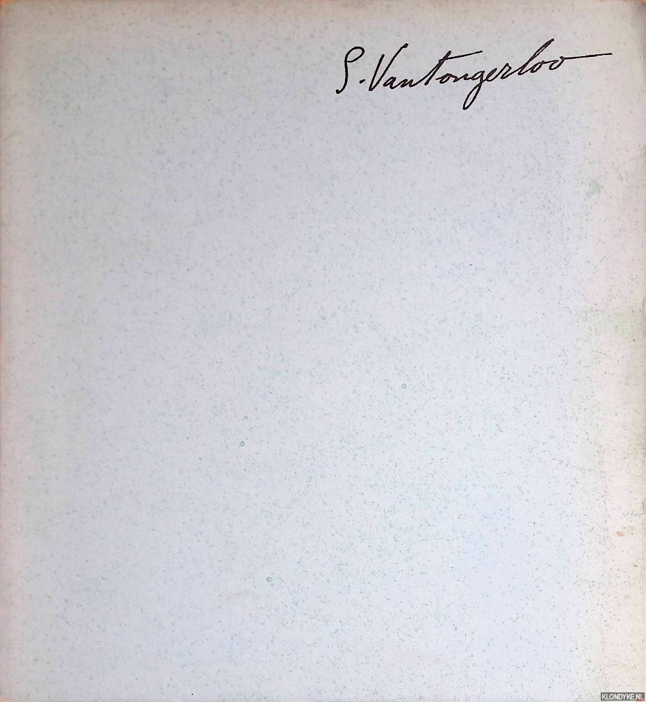 Bill, Max (editor) - Georges Vantongerloo