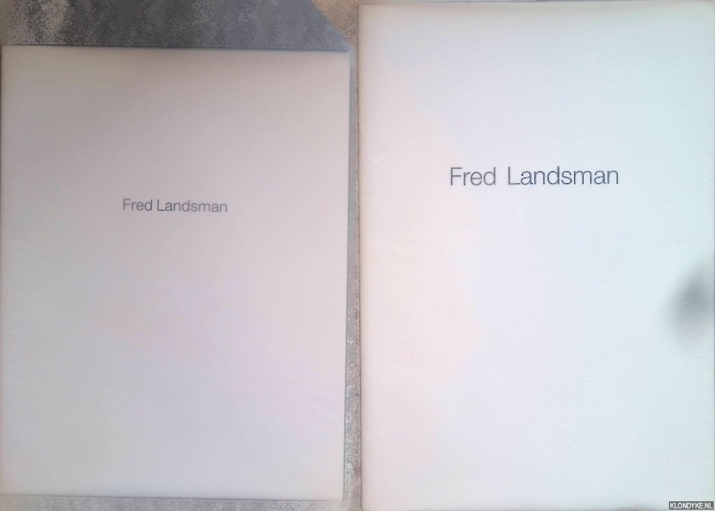Heerbeek, Germa van & Fred Landsman - Fred Landsman: tekeningen (2 delen)
