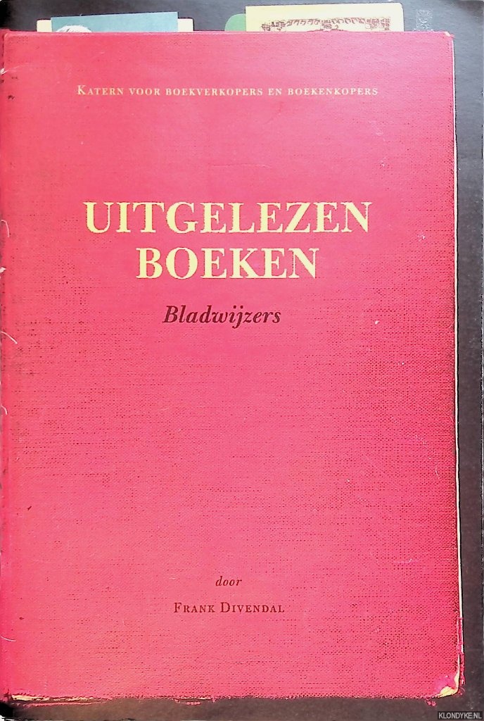 Divendal, Frank - Uitgelezen boeken: bladwijzers