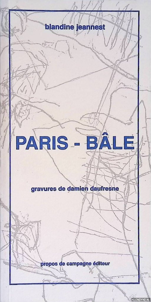Blandine, Jeannest - Paris-ble