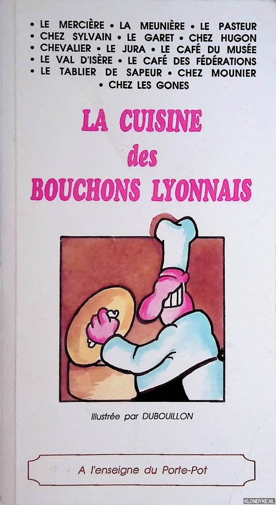 Various - La cuisine des bouchons lyonnais