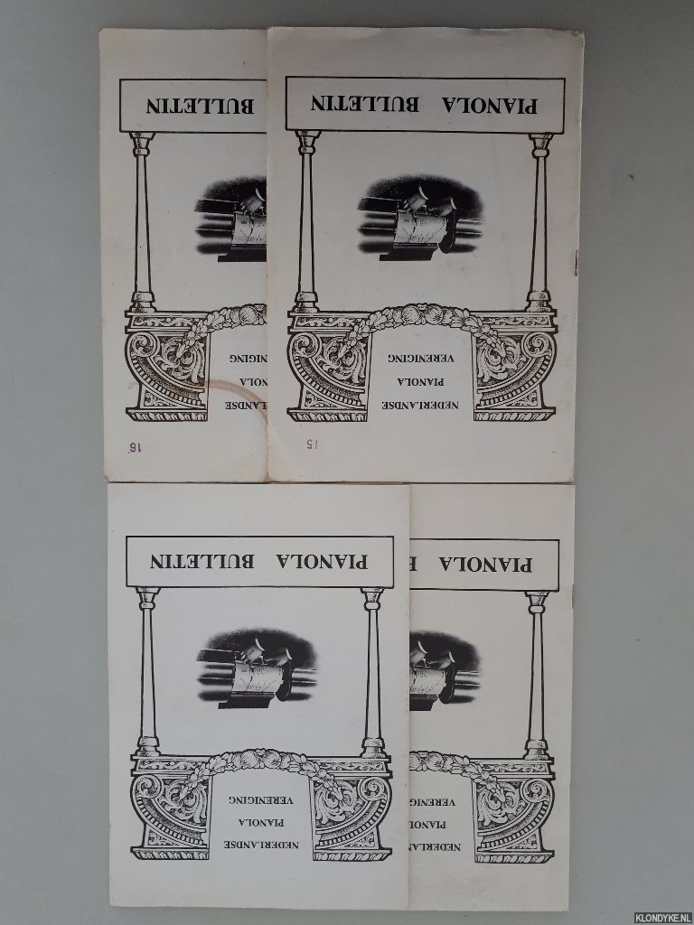 Godefroy, Geerten - en anderen - Pianola Bulletin (4 afleveringen)