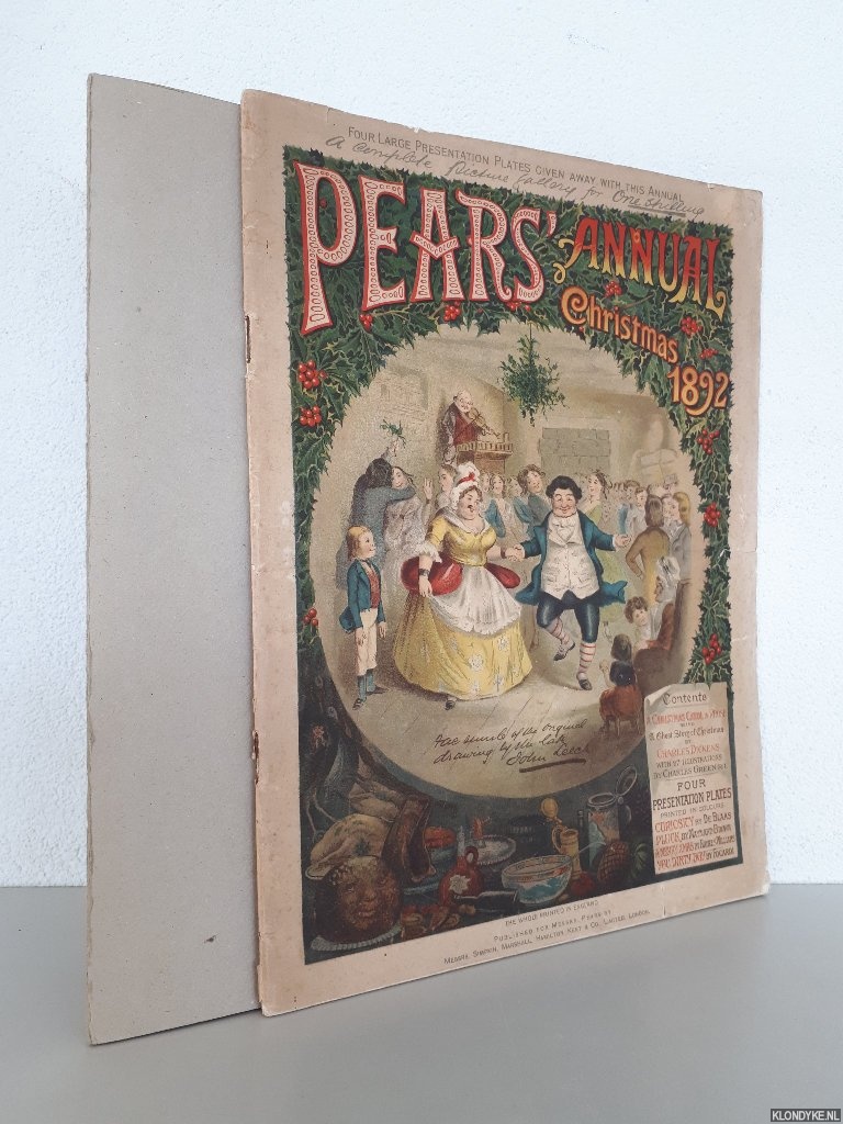 Green, Charles & Charles Dickens - and others - Pears Annual Christmas 1892