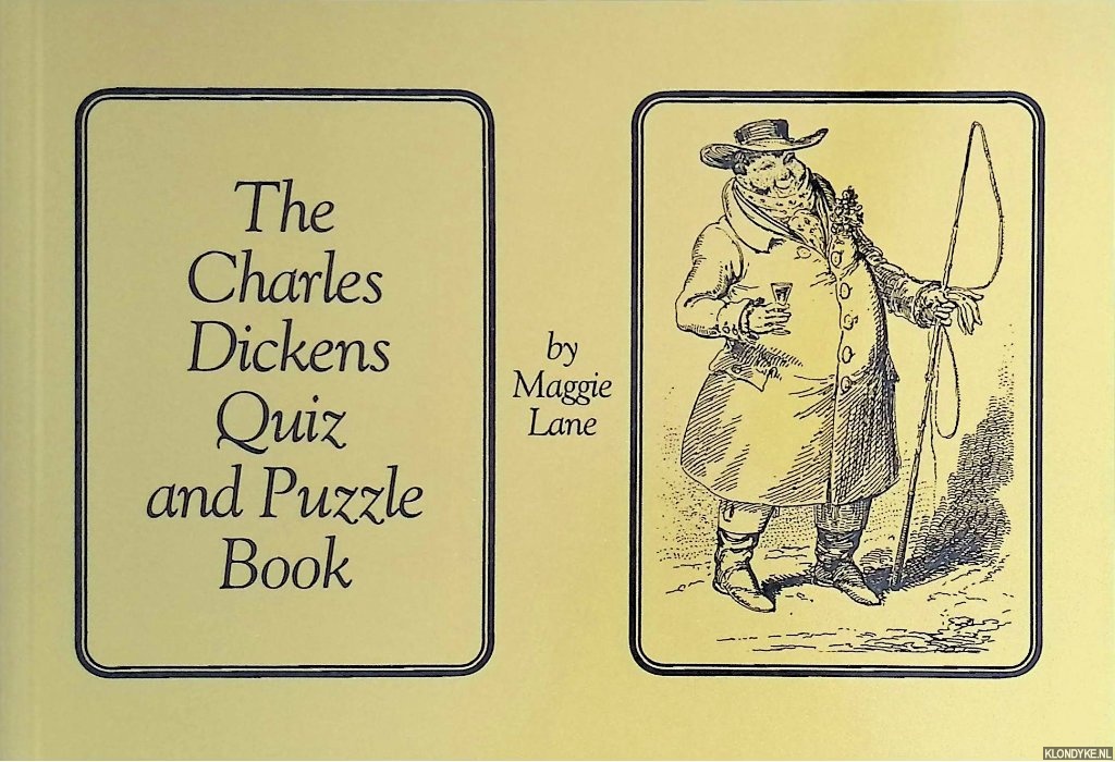Lane, Maggie - The Charles Dickens Quiz and Puzzle Book