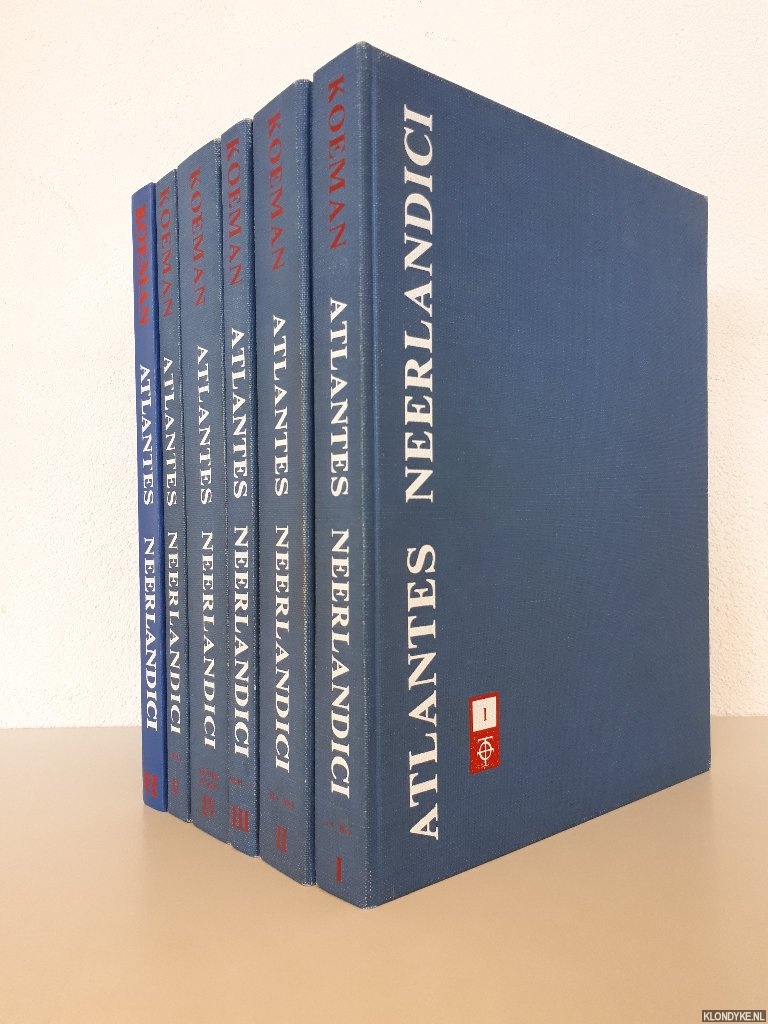 Koeman, C. - Atlantes Neerlandici. Bibliography of terrestrial, maritime and celestial atlases and pilot books, published in the Netherlands up to 1880 (6 volumes)