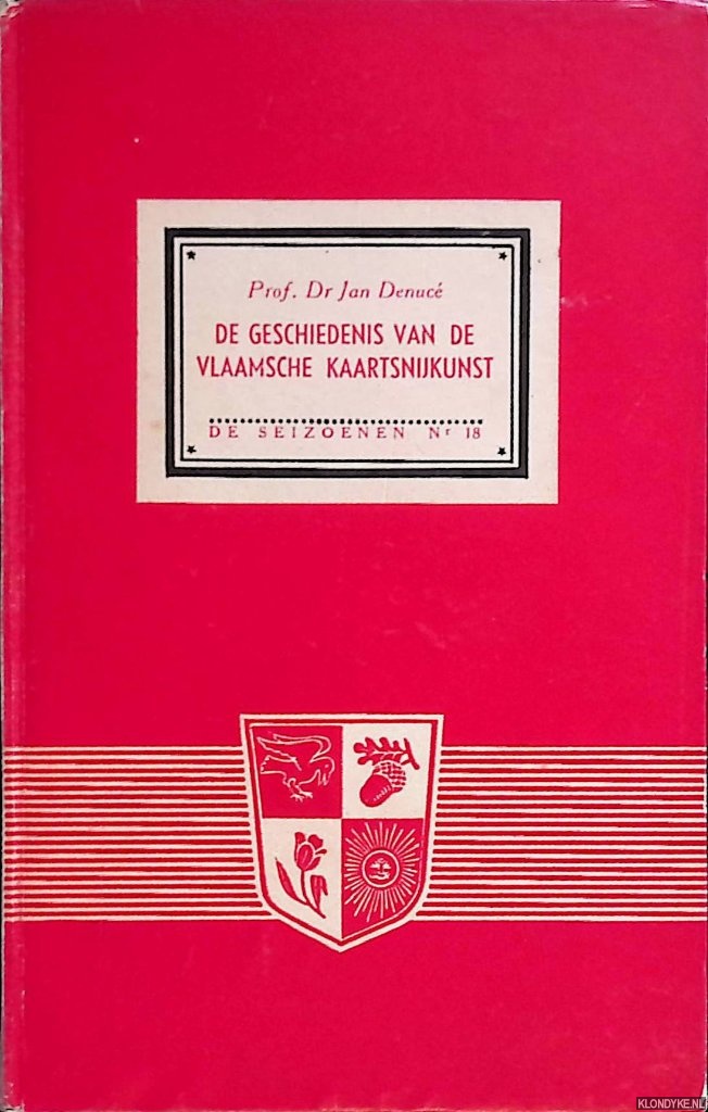 Denuc, Dr. Jan - De geschiedenis van de Vlaamsche kaartsnijkunst