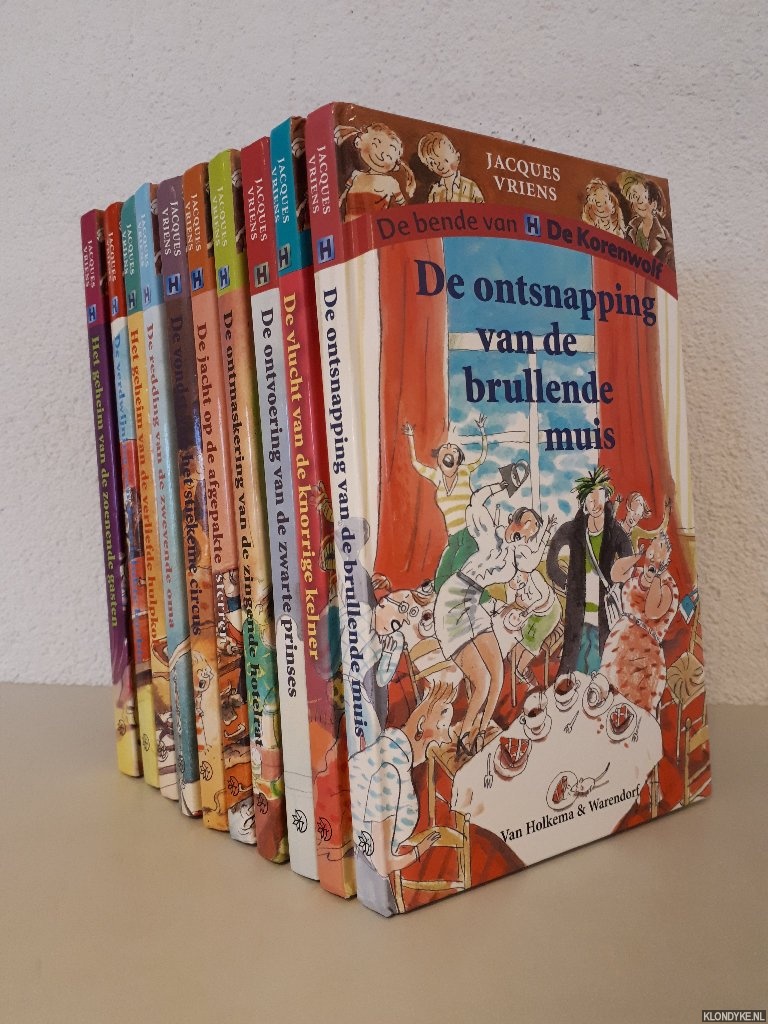 Vriens, Jacques - De bende van de Korenwolf (10 delen)