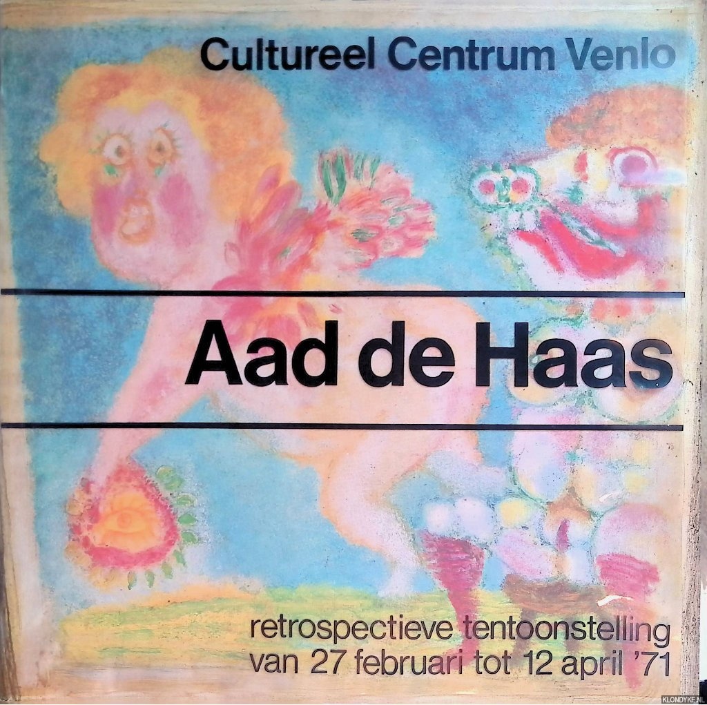Voragen, Thei - Aad de Haas: retrospectieve tentoonstelling van 15 mei tot 6 juni 1971