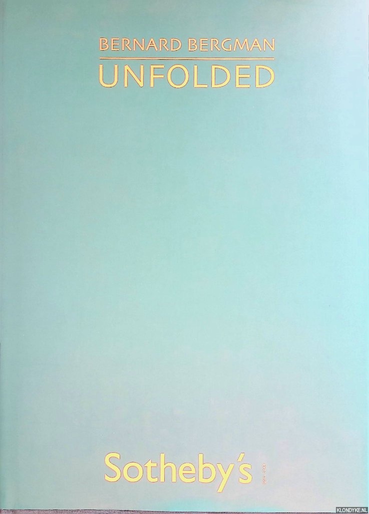 Bergman, Bernard - Unfolded