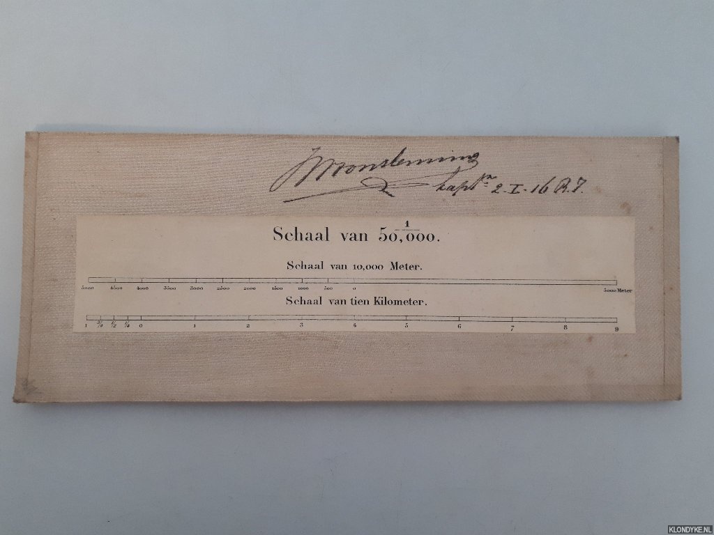 Diverse auteurs - Willemstad: Schaal van 1 : 50.000