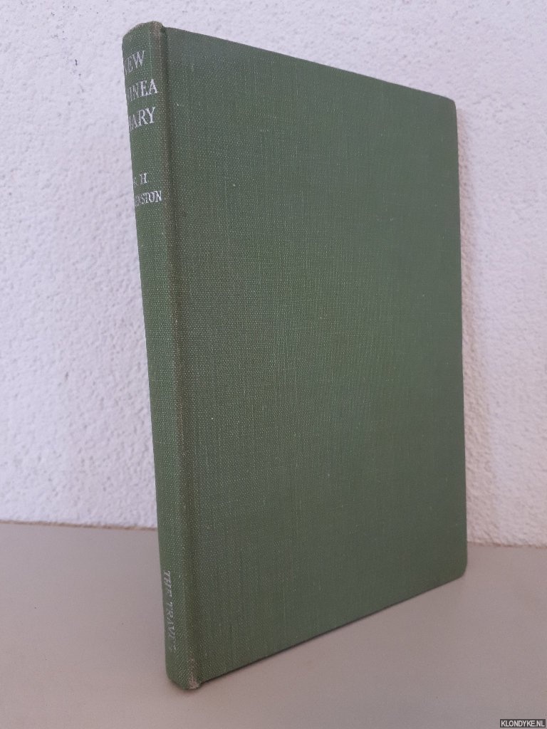 Johnston, George H. - New Guinea Diary