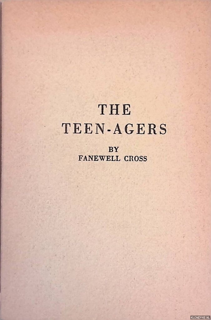 Cross, Fanewell - The teen-agers
