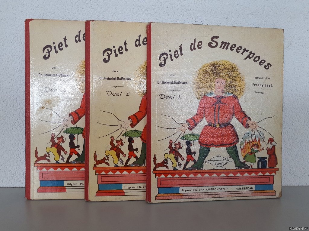 Hoffmann, Dr. Heinrich & Freddy Last (bewerking) - Piet de Smeerpoets (3 delen)