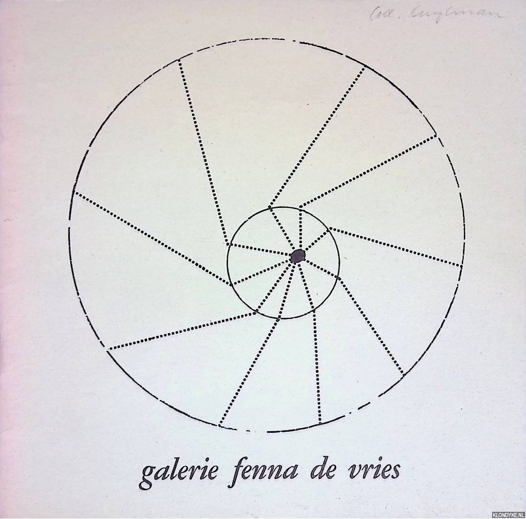 Blok, Cir - Gerard Verdijk exposeert van 23 februari tot 20 maart 1968