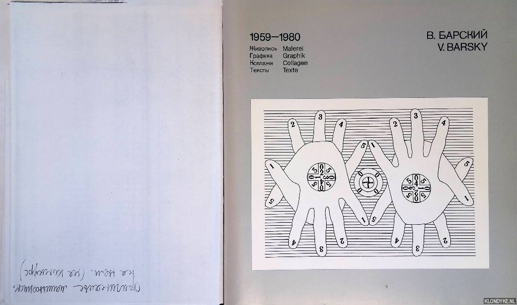 Vogler, Hartmut (Fotos) - Vilen Barsky: Arbeiten 1959-1980: Malerei, Graphik, Collage Texte