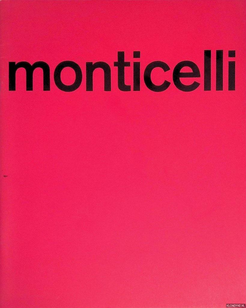 Garibaldi, Charles - Stedelijk Museum Amsterdam: Monticelli 1824/1886