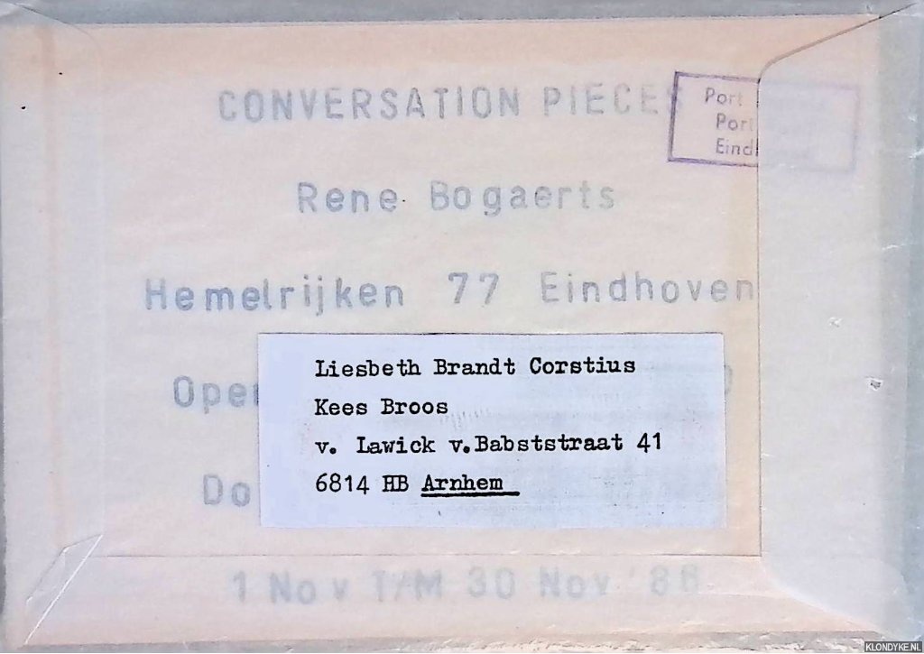 Bogaerts, Jan - Conversation pieces