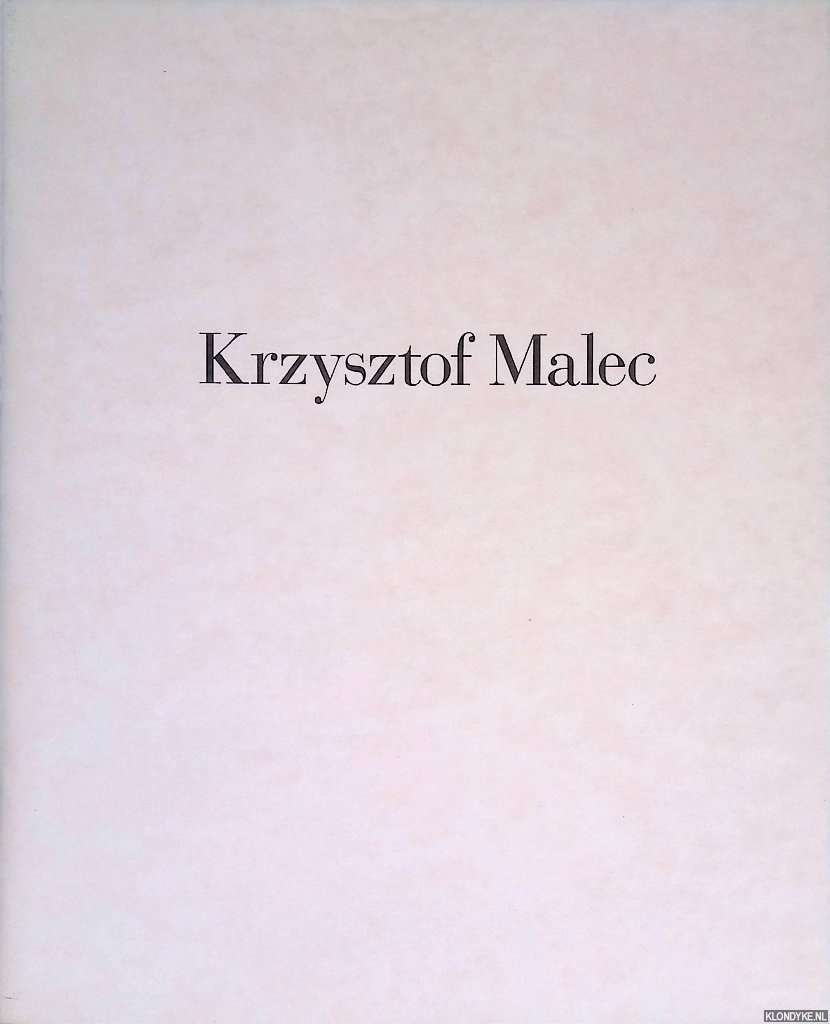 Stegeman, Elly - Krzysztof Malec