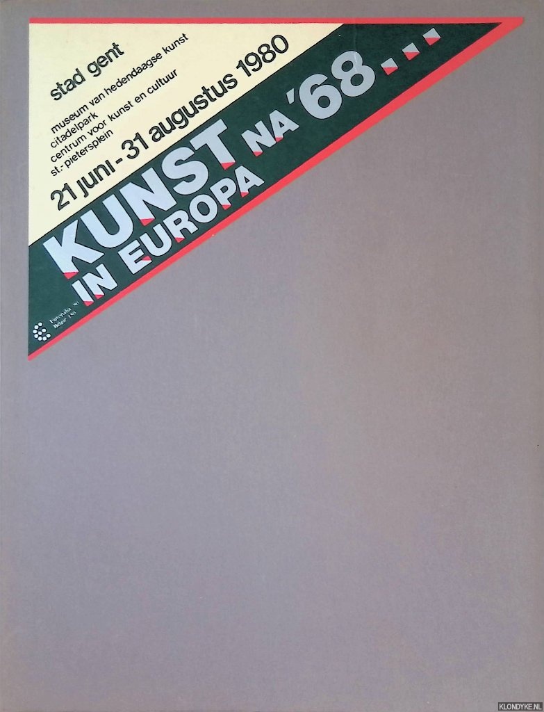 Smet, Hendrik de - en anderen - Kunst in Europa na '68
