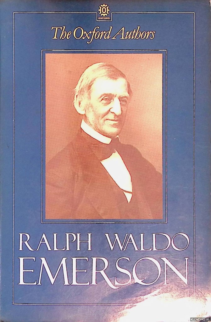 Poirier, Richard - Ralph Waldo Emerson