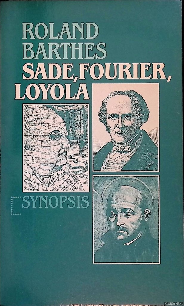 Barthes, Roland - Sade, Fourier, Loyola
