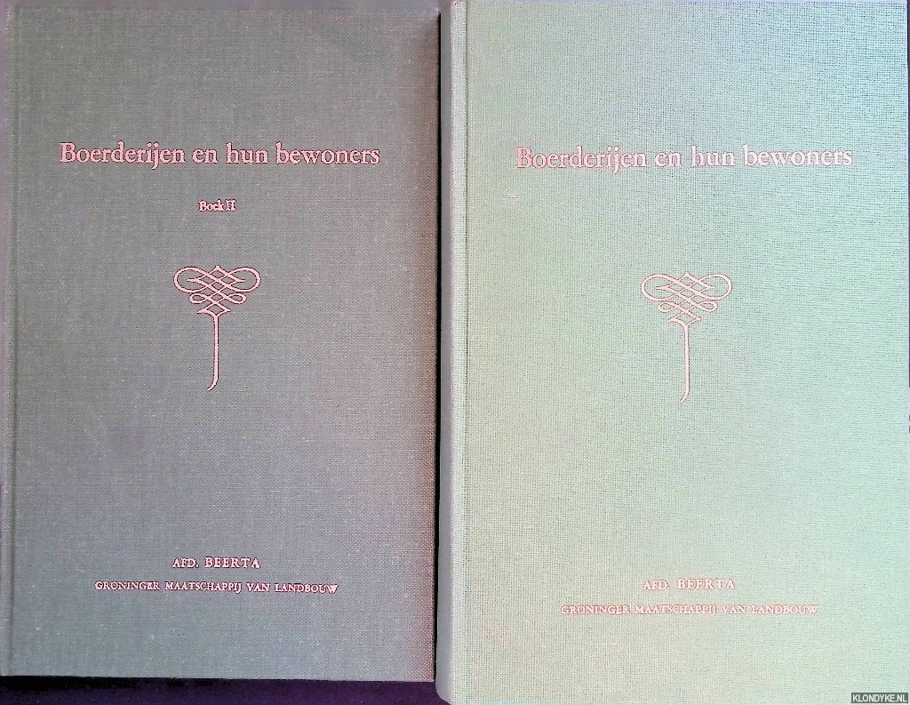 Klerck, Th.P.E. de & O.Chr. Mellema & H. Noteboom & M.B.J. Starke - Boerderijen en hun bewoners + Aanvulling (2 delen)