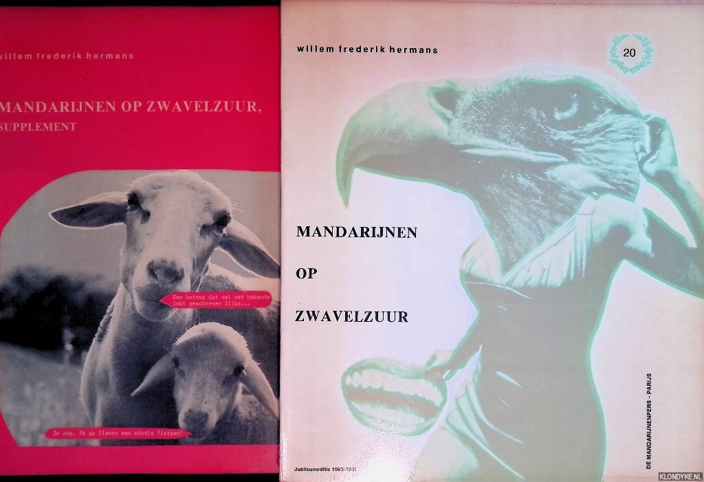 Hermans, Willem Frederik - Mandarijnen op zwavelzuur: jubileumeditie 1963-1983 + supplement (2 delen)