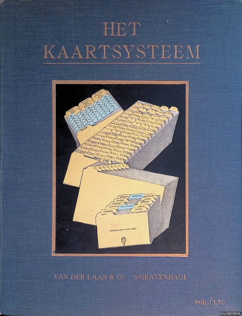 Hagers, J. (inleiding) - Het kaartsysteem: artikelen uit 